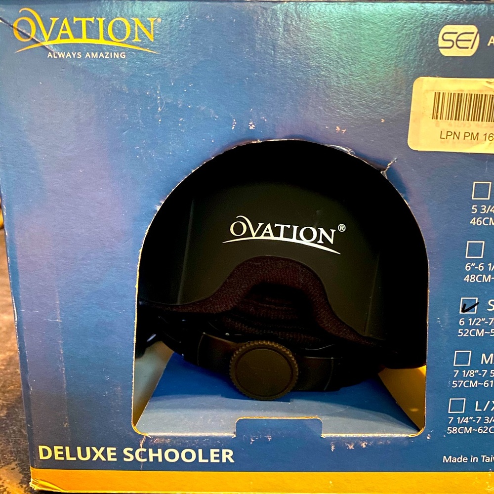 Ovation Deluxe Schooler Equestrian Riding Helmet